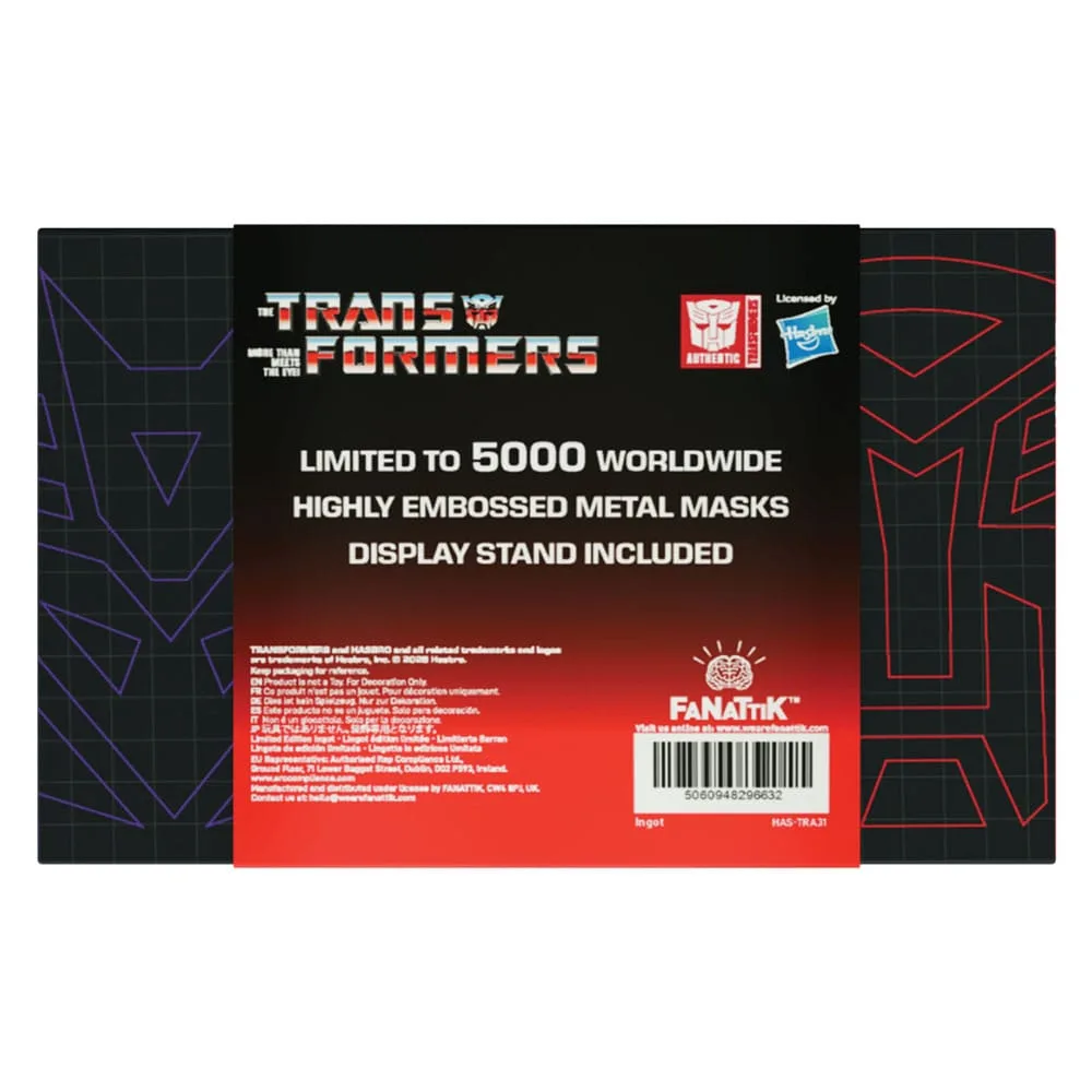 Transformers Helmet Replica Set – Optimus Prime & Megatron 10