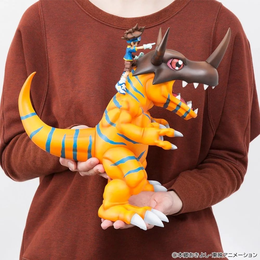 Digimon Adventure Figuur – Greymon & Taichi Yagami 25 cm 10