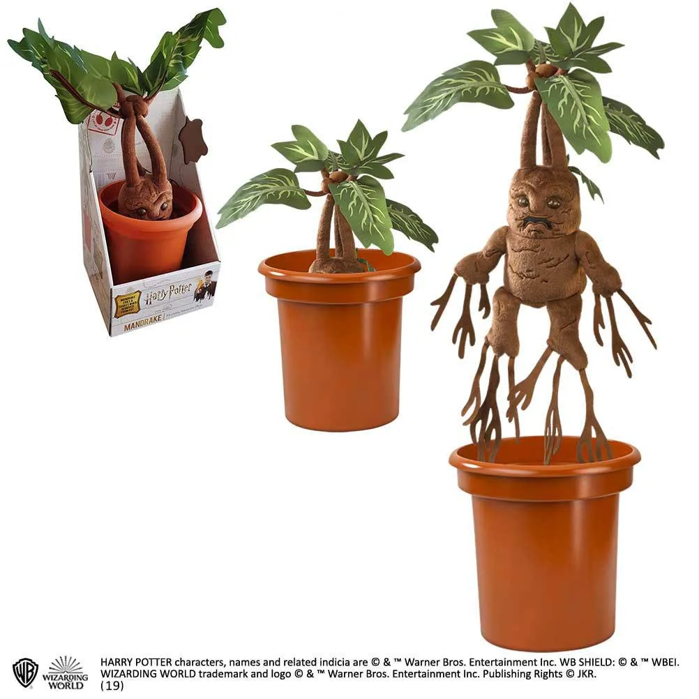 Harry Potter Interactive Plush – Mandrake 30 cm 3