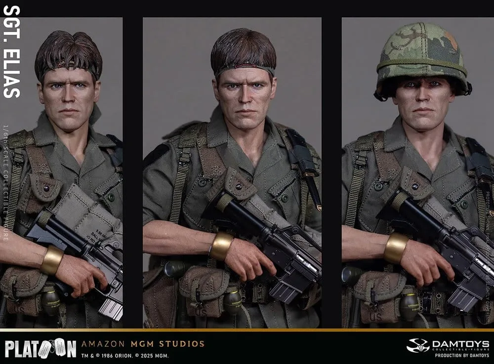 Platoon Action Figure – Sergeant Elias 1/6 Scale 30 cm 14