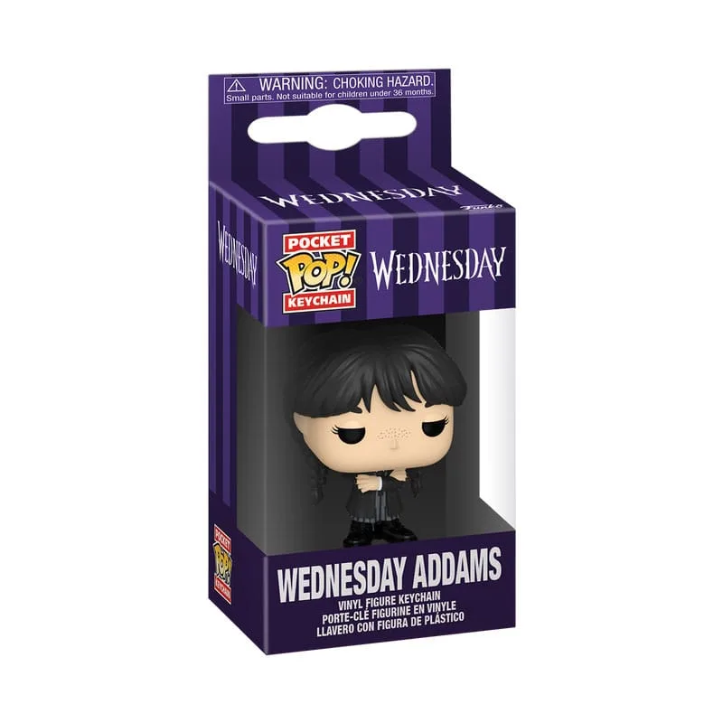 Wednesday Pop Vinyl Keychains – Character Display of 12 4 cm 2