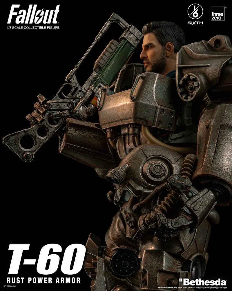 Fallout Action Figure – T-60 Rust Power Armor 1/6 5