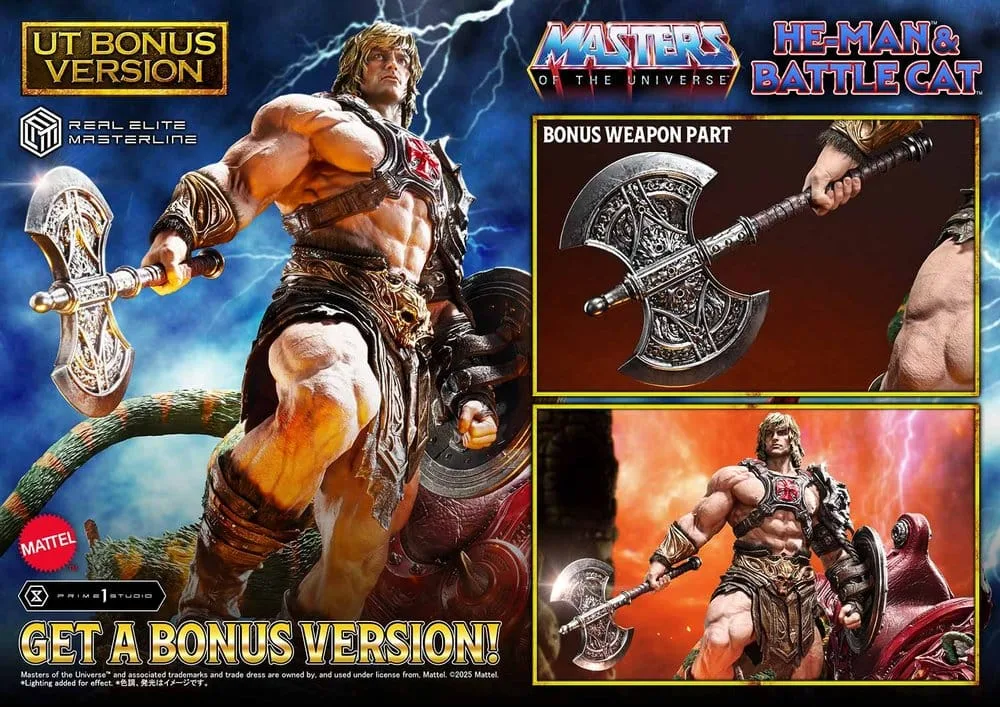 Masters of the Universe Statue – He-Man & Battle Cat 1/4 86 cm 2