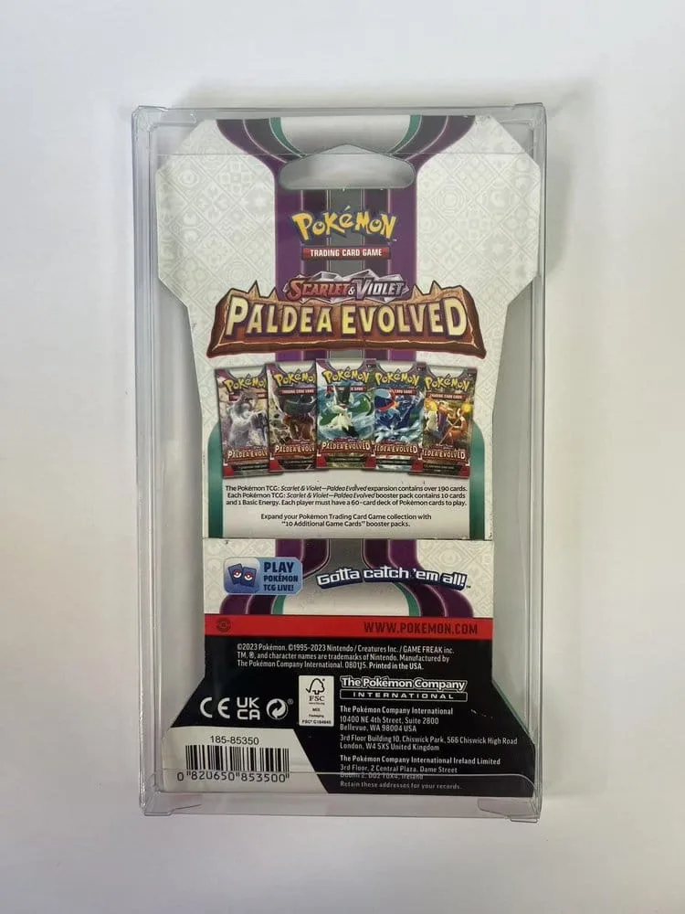 Pokémon TCG Booster Pack Protectors – Evoretro PET 10-Pack 4