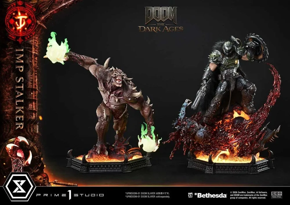 DOOM The Dark Ages Statue – Imp Stalker 1/4 Scale 77 cm 10