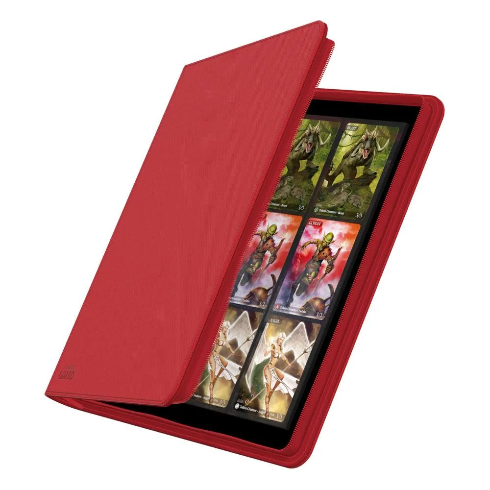 Ultimate Guard Sammelkartenalbum – Zipfolio 480 Xenoskin Rot 2