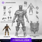 Legendari Actiefiguur – Cyberius Kaine 1/10 18 cm 4