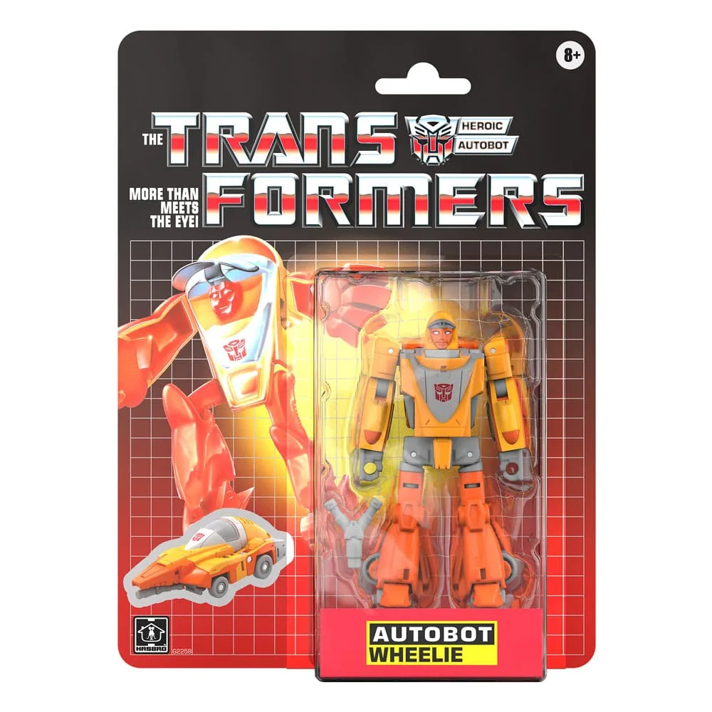 Transformers Action Figure – Retro G1 Autobot Wheelie 11 cm 6