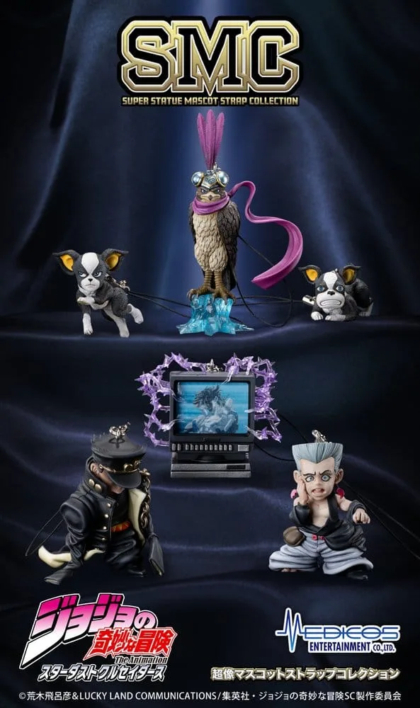 JoJo’s Bizarre Adventure Mini Figure Set – Chozo Mascot Straps 2