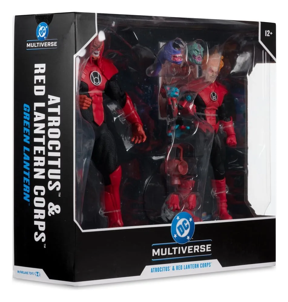 DC Action Figures – Atrocitus and Red Lantern Corps 2-Pack 18 cm 9