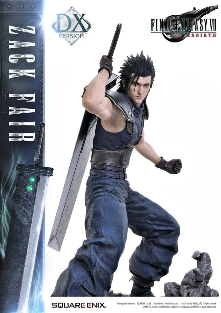 Final Fantasy VII Rebirth Statue – Zack Fair Deluxe 1/4 57 cm 3