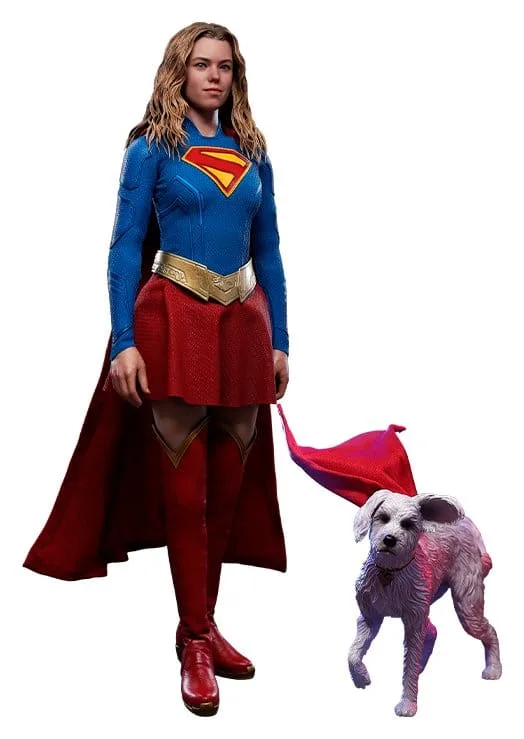 DC Comics Action Figure Set – Supergirl & Krypto 28 cm