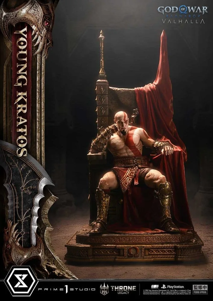 God of War Ragnarok Beeld – Young Kratos 1:3 91 cm 3