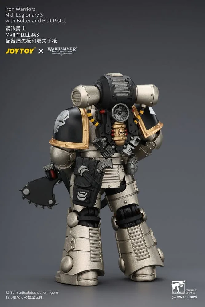 Warhammer Action Figure – Iron Warriors MkII Legionary 3 12.3 cm 10