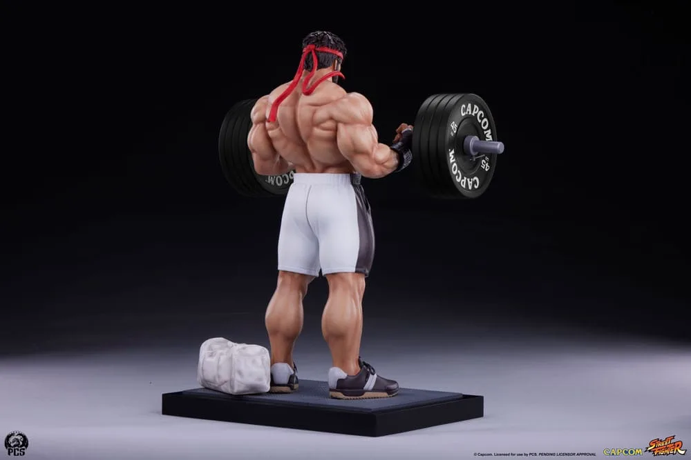 Street Fighter Statue – Ryu Battle Edition Powerlifting 53 cm 9