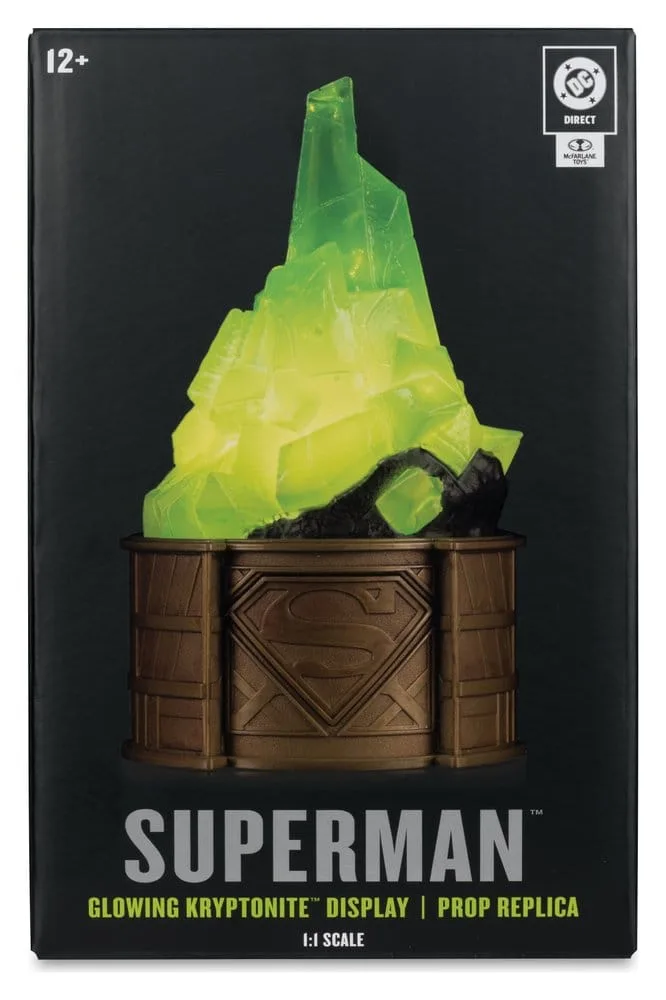 Superman Replik – Gold Label Kryptonit mit Beleuchtung 18 cm 7