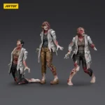 Zombie Dark Source Action Figures – Female Scientists 3-Pack 8 cm 5