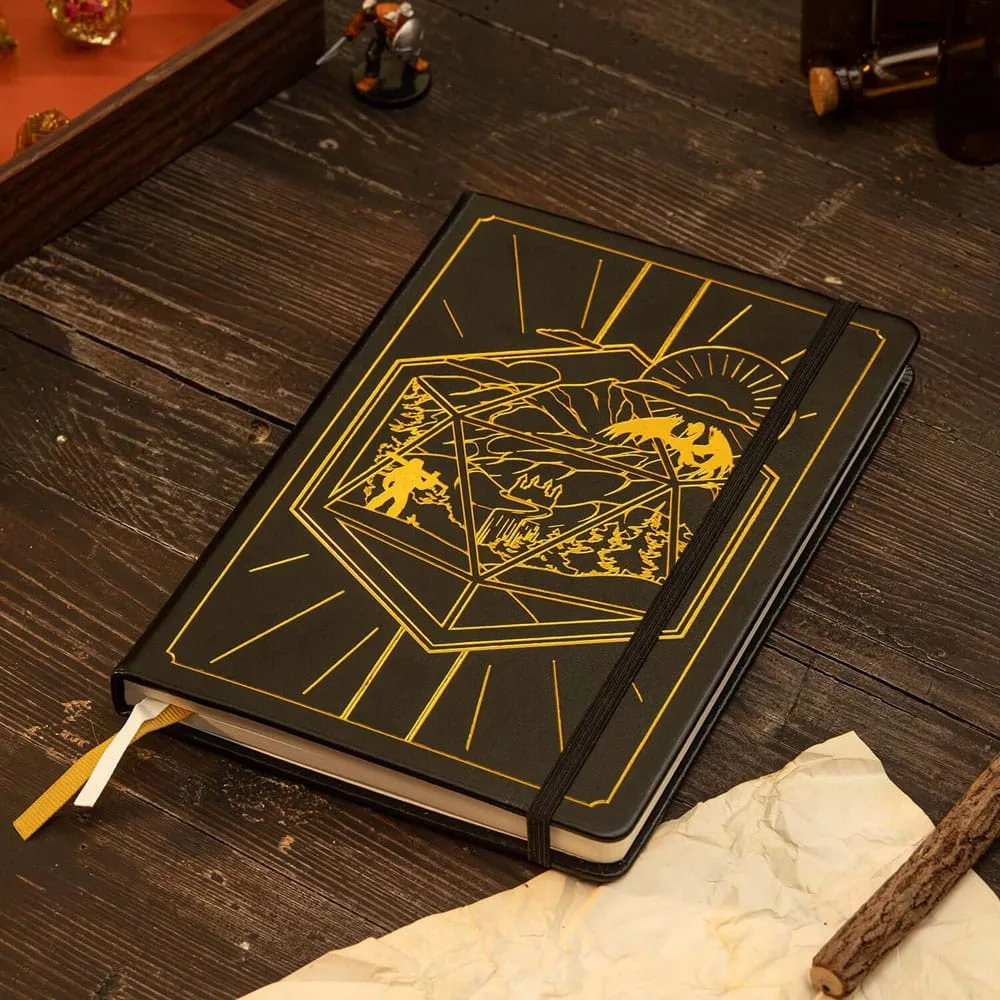 Dungeons & Dragons RPG Journal – 5e Black