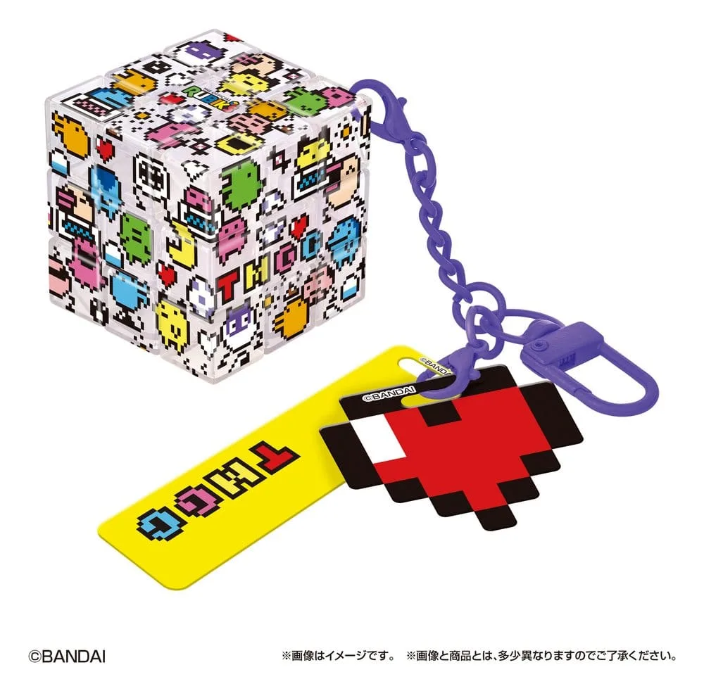 Rubik's ID Schlüsselanhänger – Tamagotchi Blind-Box-6er-Display 4