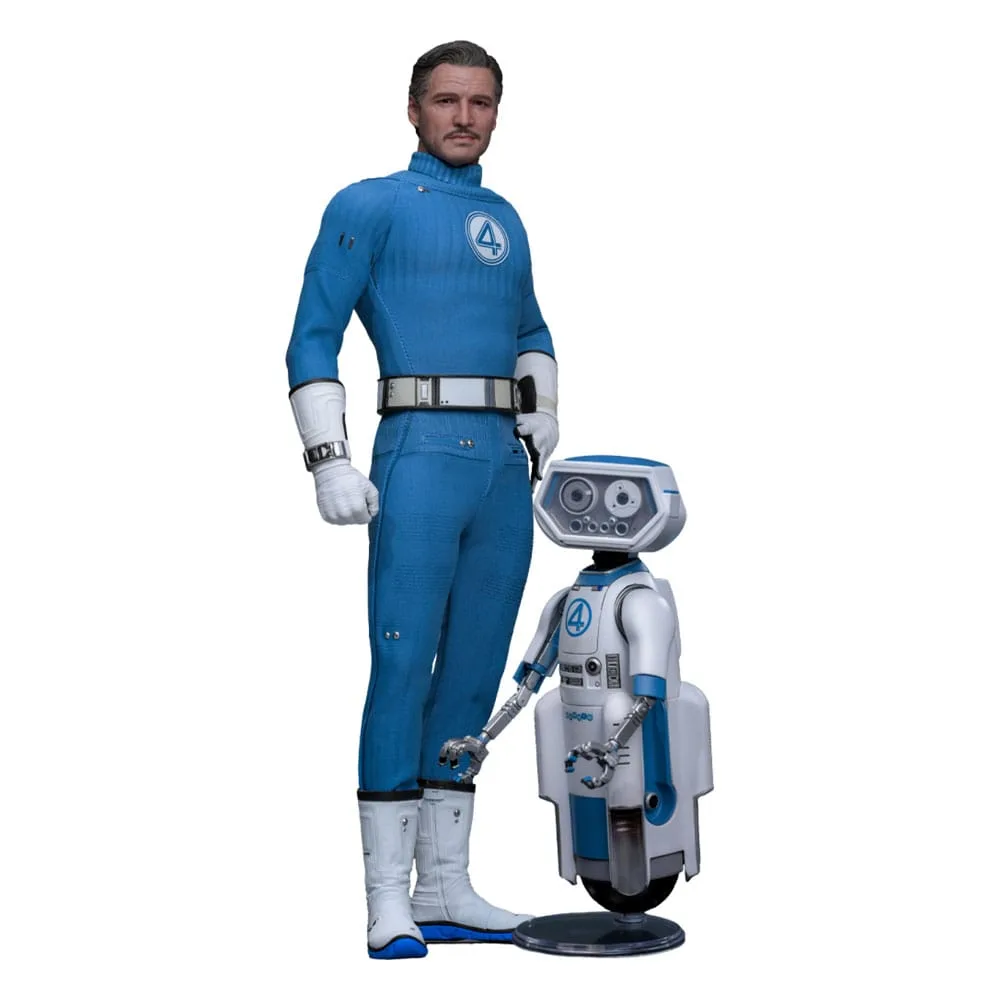 Fantastic Four Figure Set – Mister Fantastic and H.E.R.B.I.E. 30 cm