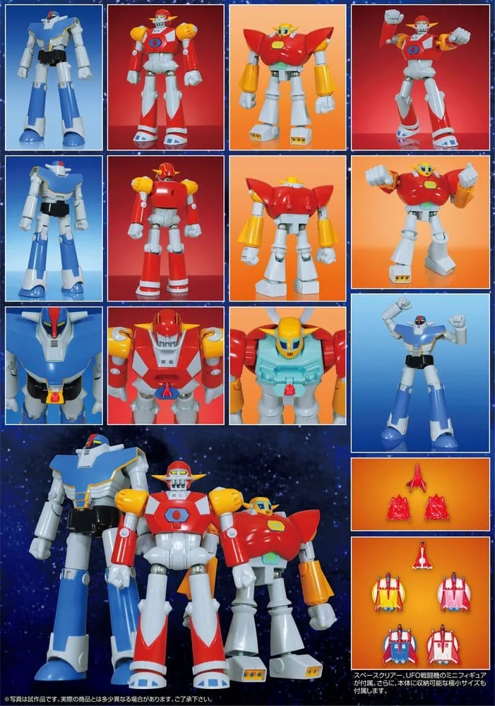 UFO Warrior Daiapolon Action Figure – Anime Color Version 20 cm 2