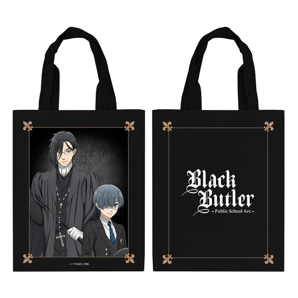 Black Butler Tote Bag – Ciel and Sebastian 34 x 43 cm