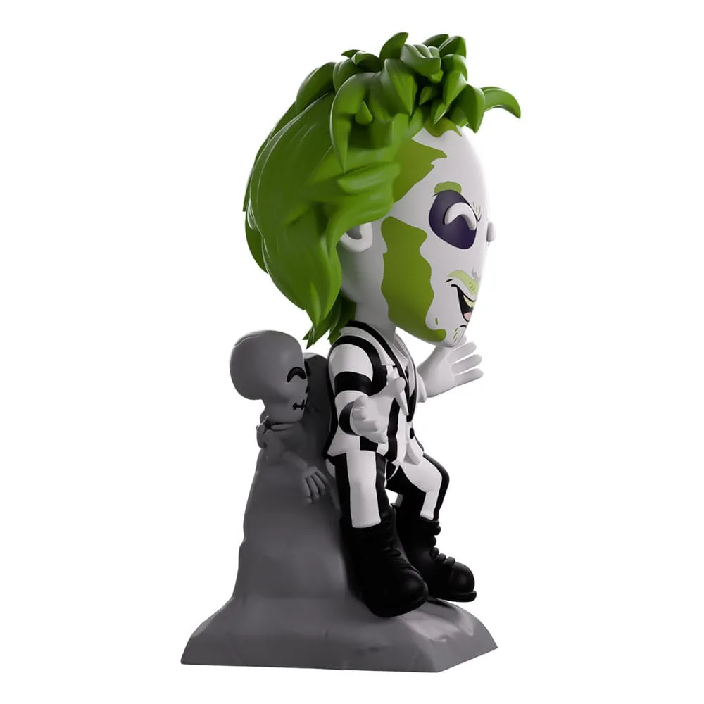 Beetlejuice Vinylfigur – Youtooz auf Grabstein 12 cm 4