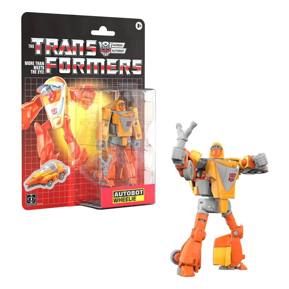 Transformers Action Figure – Retro G1 Autobot Wheelie 11 cm 3