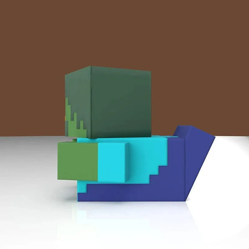 Minecraft PVC Figure – Tubbz Zombie First Edition 10 cm 3