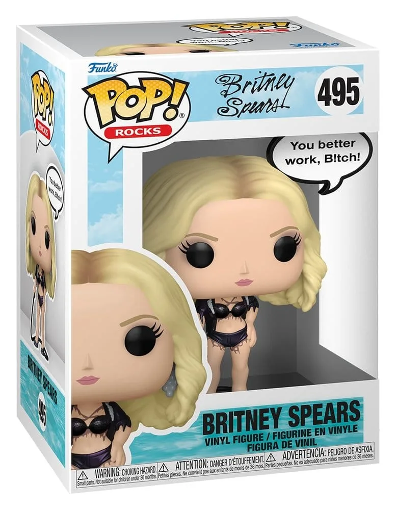 Britney Spears Pop Sayings Figure – You Better Work 9 cm 2