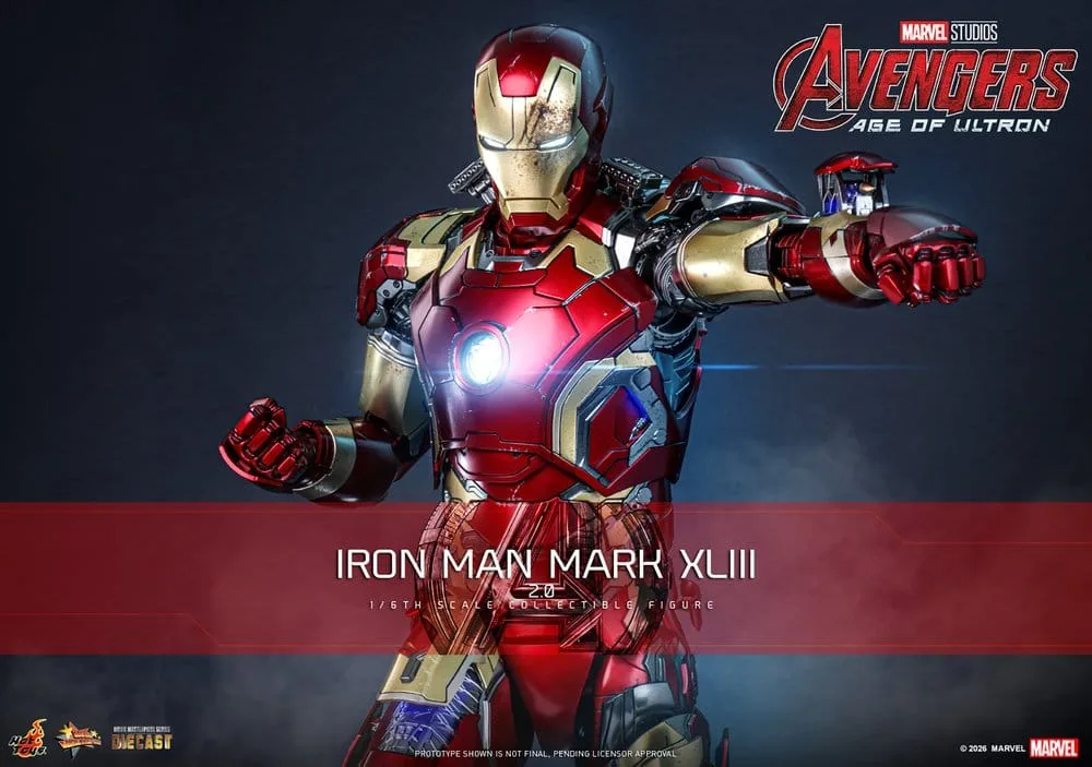 Avengers Action Figure – Iron Man Mark XLIII 2.0 1/6 32 cm 2