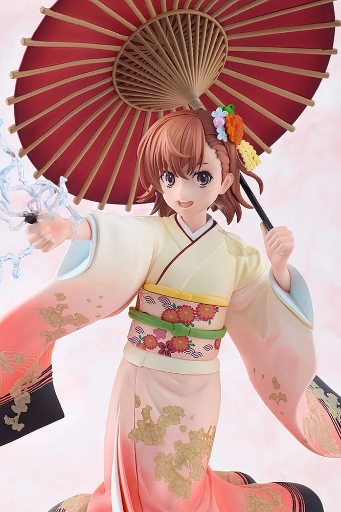 A Certain Scientific Railgun T Statue – Mikoto Misaka Kimono 28 cm 10