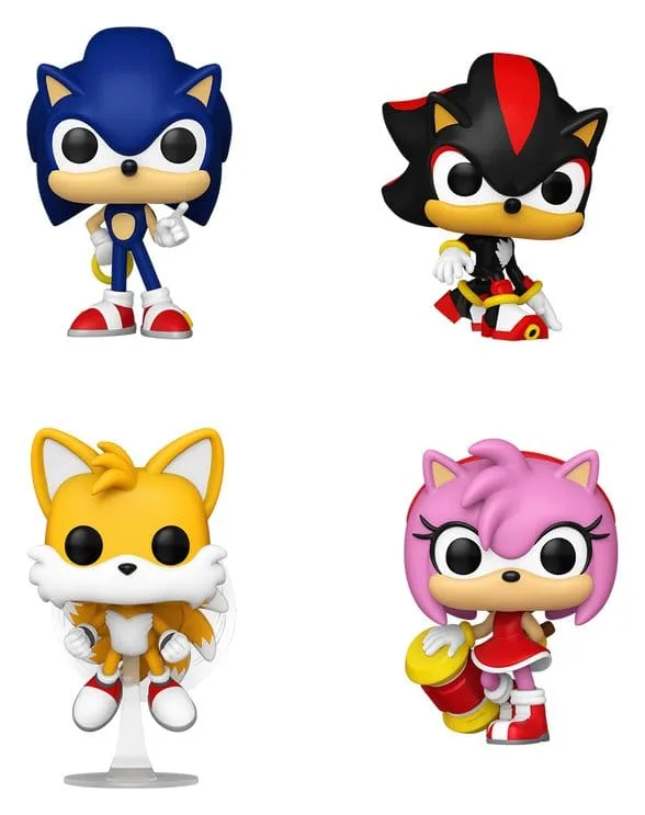 Sonic the Hedgehog Vinyl Figures – Bitty Pop 4-Pack 2 cm