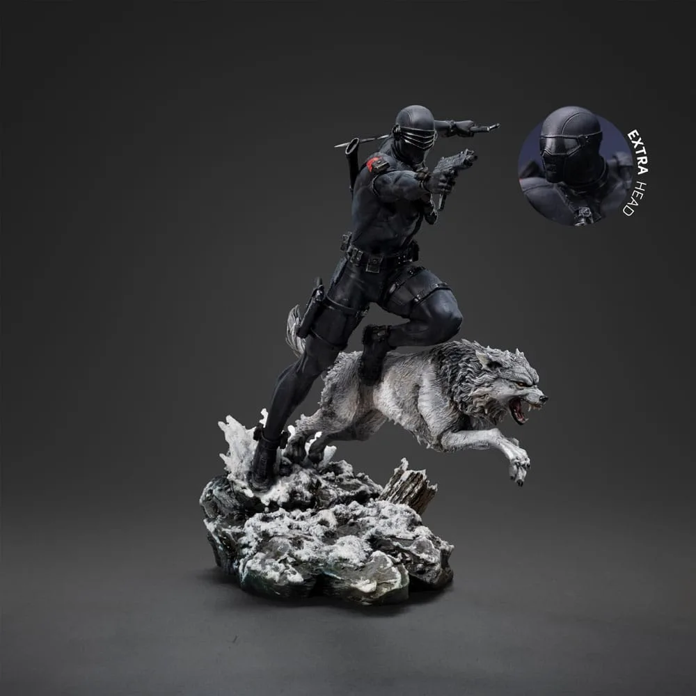 GI Joe Statue – Snake Eyes Art Scale 23 cm 3