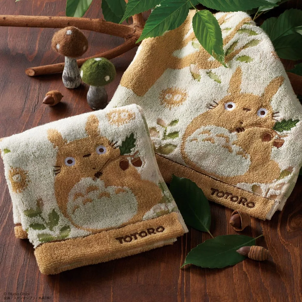 My Neighbor Totoro Towel Set – Cotton 34 x 36 and 34 x 75 cm