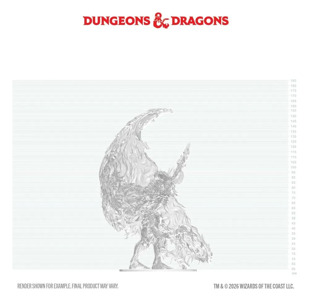 Dungeons & Dragons Miniatur – Balor unbemalt 20 cm 4