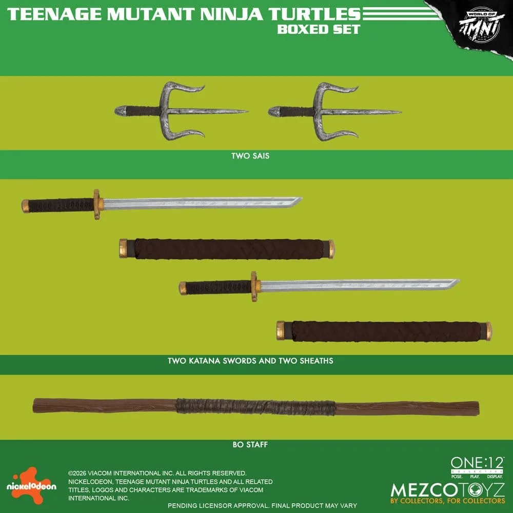 Teenage Mutant Ninja Turtles Figure Set – Red Mask Edition 17 cm 8