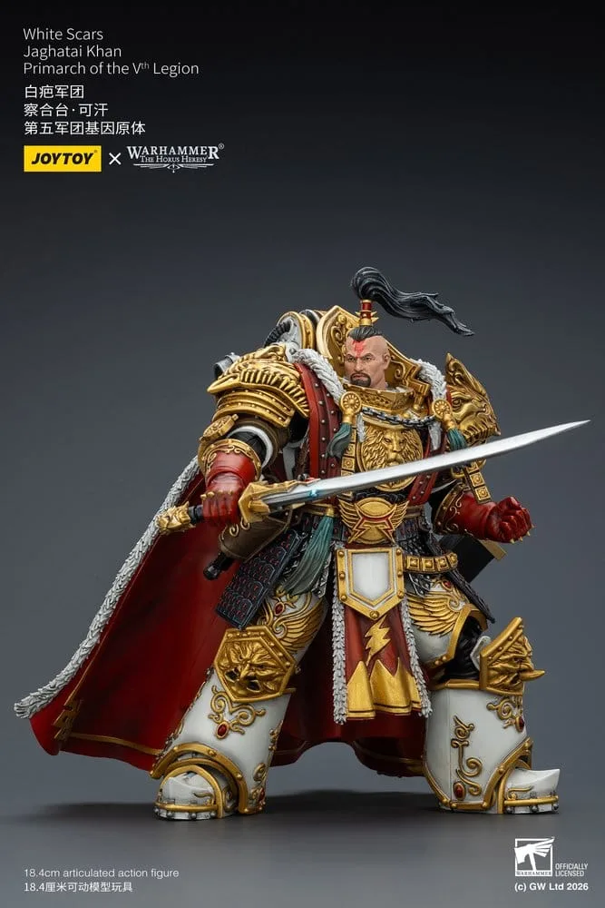 Warhammer Action Figure – Horus Heresy Jaghatai Khan 18.4 cm 6