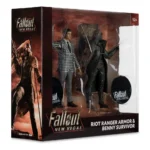 Fallout New Vegas Figure 2-Pack – Riot Ranger Armor & Benny 18 cm 9