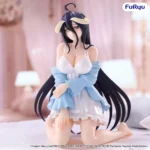Overlord Noodle Stopper Figure – Albedo Pearl White Loungewear 12 cm 3