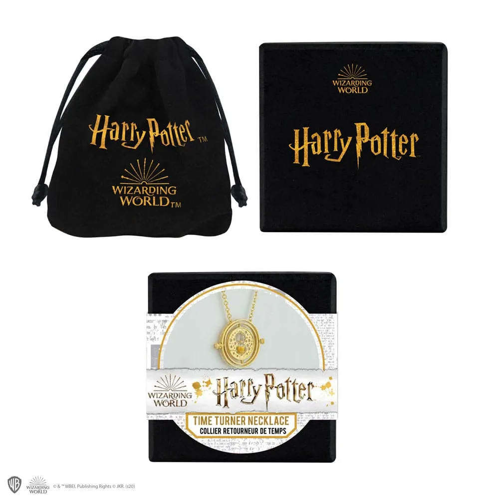 Harry Potter Halskette – Zeitumkehrer mit Geschenkbox 70 cm 6