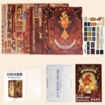 Flame Common Room Book Nook – CuteBee Wooden Puzzle 23 x 11 cm 2