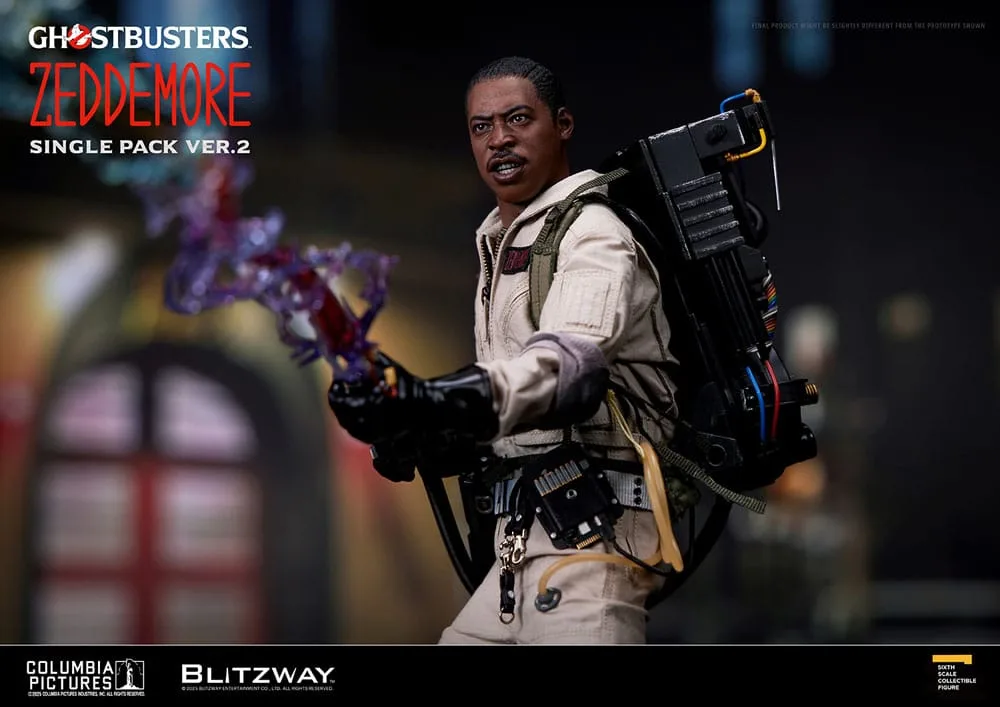 Ghostbusters actiefiguur – Winston Zeddemore Ver. 2 1/6 31 cm 12