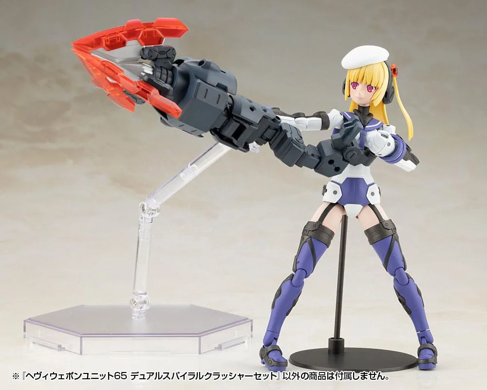 Kotobukiya M.S.G. Zubehörbausatz – Dual Spiral Crusher Unit 65 6