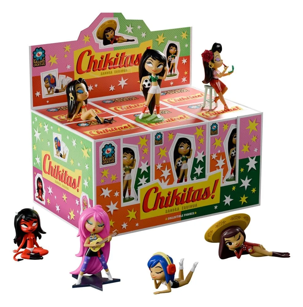 Chikitas Mini Figures – Series 1 Blind Box Display of 6 10 cm 3