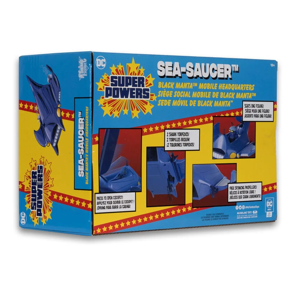 DC Comics Vehicle – Black Manta Sea Saucer 10 cm 4