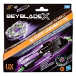 Beyblade X Launcher Set – Victory Grip and Saber Samurai 4