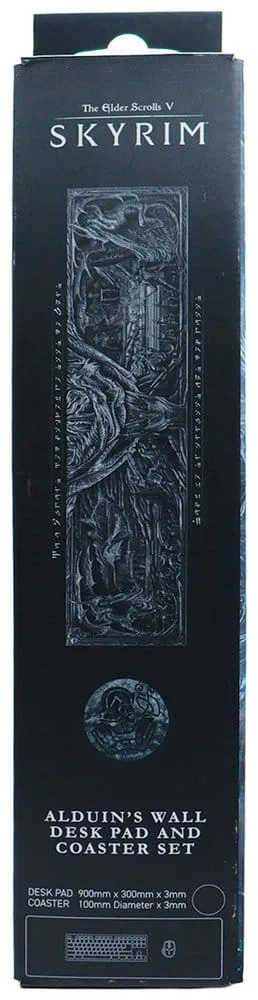 The Elder Scrolls V Skyrim Desk Pad Set – Alduin’s Wall 15