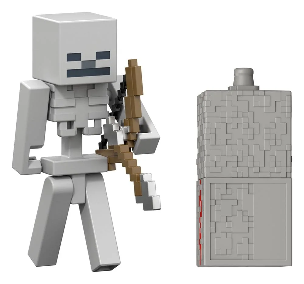 Minecraft Action Figure – Skeleton 8 cm 1