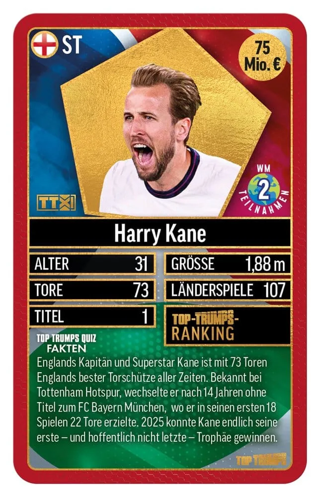 World Football Stars Card Game – 200 Starter Pack German Edition 2